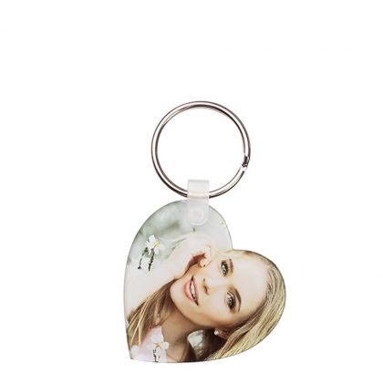 KEY-RINGS (acrylic) HEART 5x5cm (4mm)