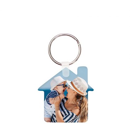 KEY-RINGS (acrylic) HOUSE 5x5cm (4mm)