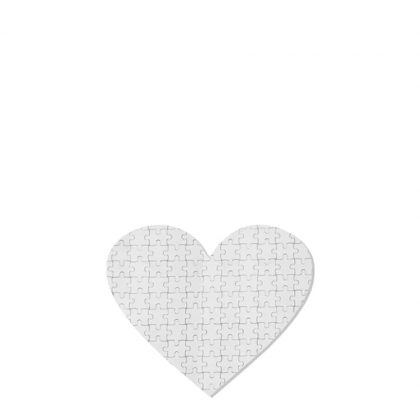 PUZZLE FABRIC - HEART (17.5x19.9) 75pcs