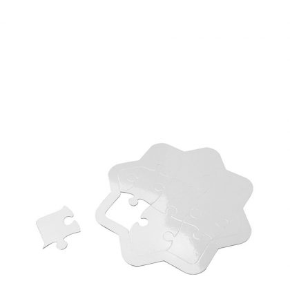 PUZZLE (PAPER sparkle) OCTAGON 20x20cm -11pcs