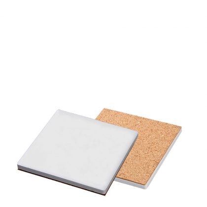 COASTER (SANDSTONE+cork) SQUARE 9.0  matt