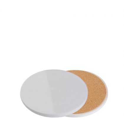 COASTER (SANDSTONE+cork) ROUND 10.8 matt