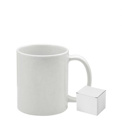Mug White (Gloss) 11oz. Grade AAA with Box