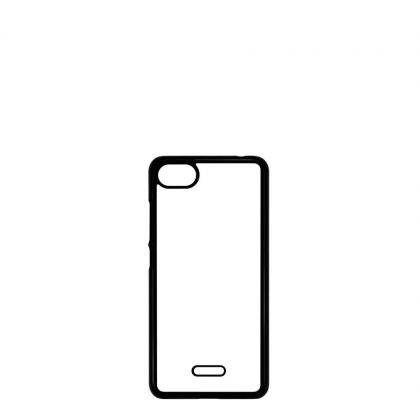 XiaoMi case (Redmi 6A) PC BLACK with Alum. Insert