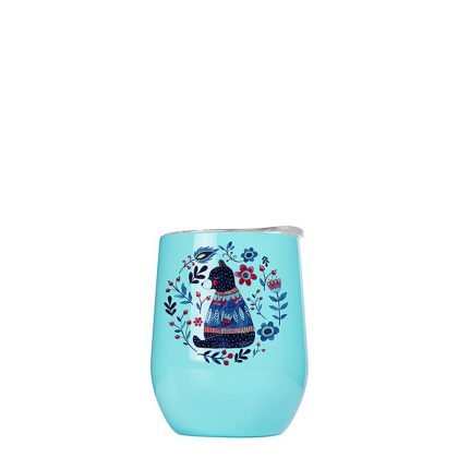 Stemless Cup 12oz (Blue Light)