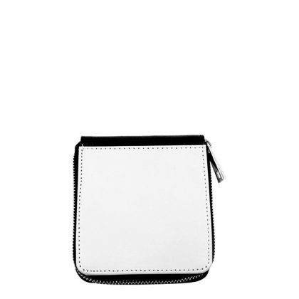 WALLET (FLEXI) BLACK zipper close