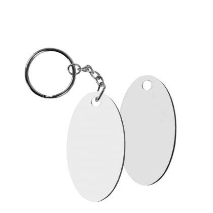 KEY-RING - HB (OVAL) 2-sided