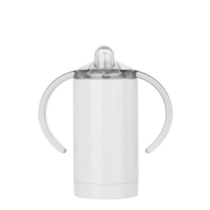 SIPPY CUP INSULATED (Straight) with Spout - 300ml WHITE