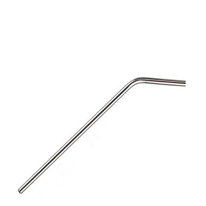 Stainless Steel STRAW bended (6 x 26.5mm