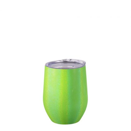 Stemless Cup 12oz (Sparkling Green)