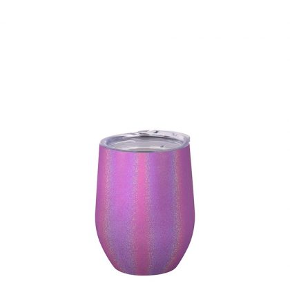 Stemless Cup 12oz (Sparkling Purple)