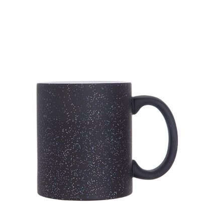 MUG CHANGING COLOR 11oz.(STARSKY) BLACK frosted