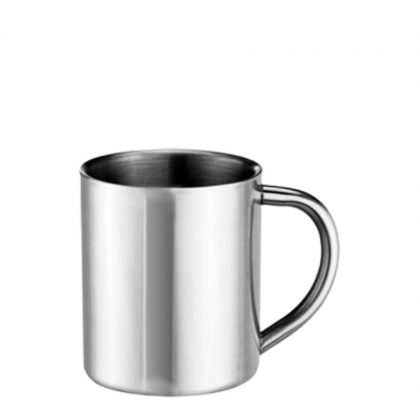 Stainless Steel Mug 11oz - SILVER