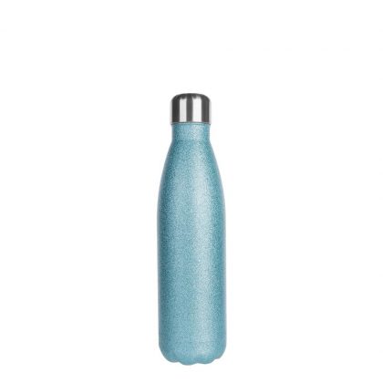 Bowling Bottle 500ml (Glitter Blue Light)