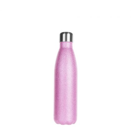 Bowling Bottle 500ml (Glitter Pink)