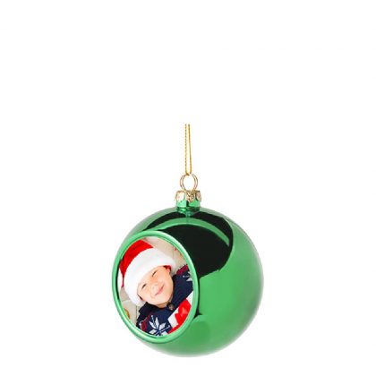 XMAS - BALL 8cm/GREEN