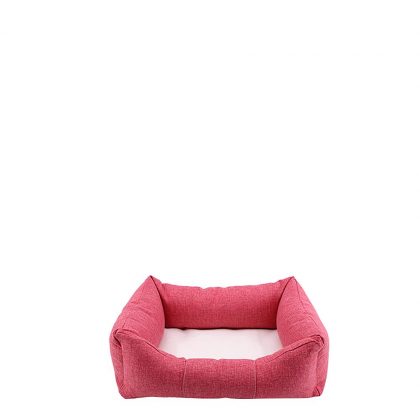 Bumper Pet Bed (LINEN pink) Small