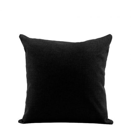 PILLOW - COVER (LINEN black) 40x40cm