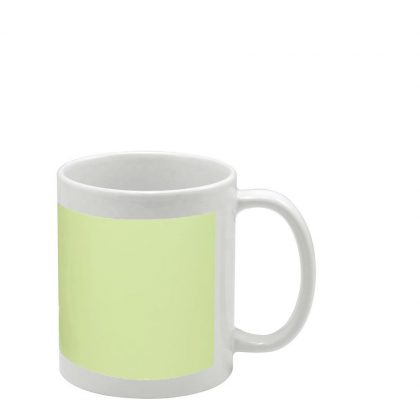 Mug White (Luminous) 11oz. with Matte Patch