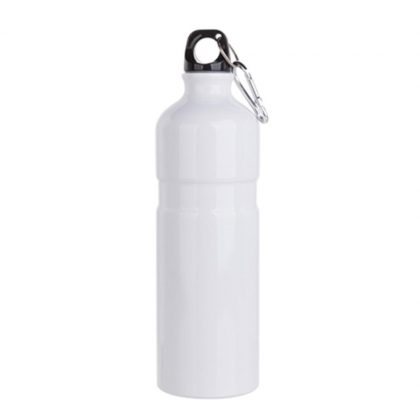 WATER BOTTLE - ALUMINUM (WHITE) 750ml