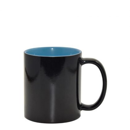 MUG CHANGING COLOR 11oz. (Inner BLUE Light) gloss