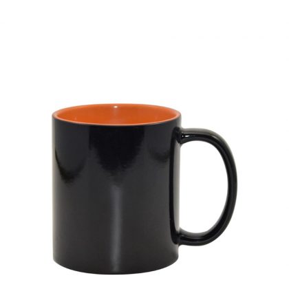 MUG CHANGING COLOR 11oz. (Inner ORANGE) gloss