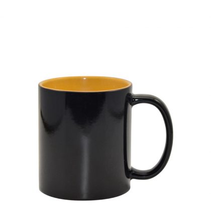 MUG CHANGING COLOR 11oz. (Inner YELLOW) gloss