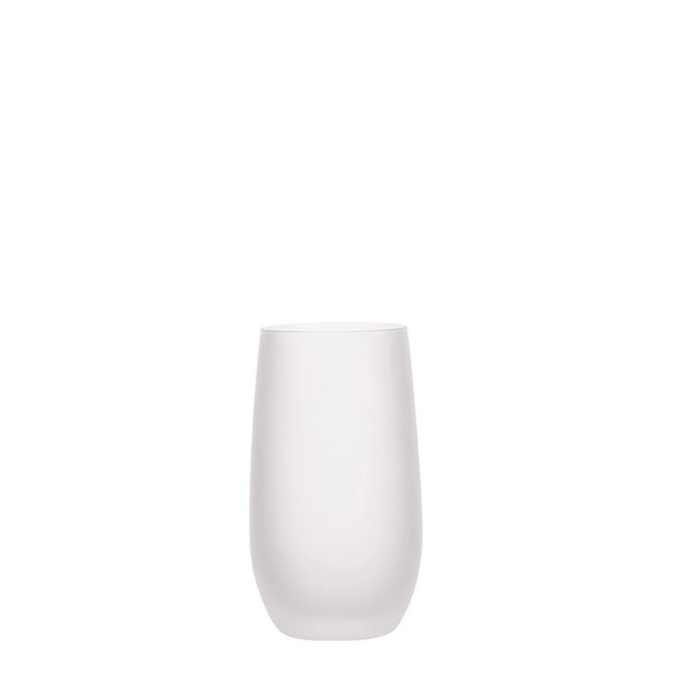 WINE GLASS Stemless 13oz - Frosted