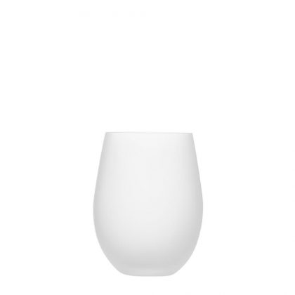 WINE GLASS Stemless 20oz - Frosted
