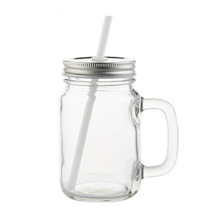 Mason Jar 400ml (Round) CLEAR