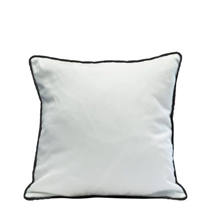 Pillow Cover 40x40cm - CANVAS with Black rim