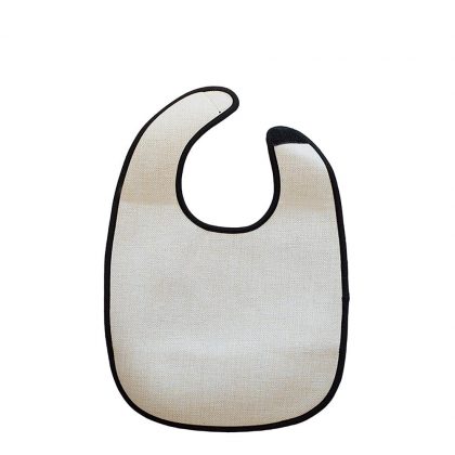 Baby Bib - LINEN 26x23cm