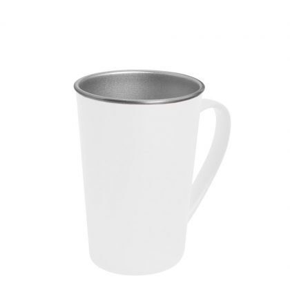 Tumbler 17oz (With Handle) WHITE PolyWrap Gloss