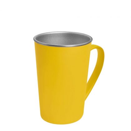 Tumbler 17oz (With Handle) YELLOW PolyWrap Matt