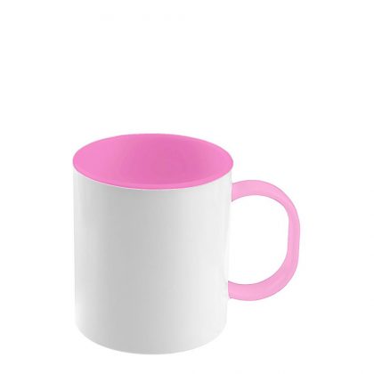Plastic Mug 11oz. (Inner+Handle) PINK
